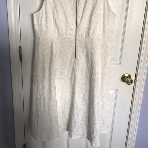 Torrid White Midi Dress - size 18 - Picture 3 of 5